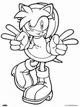 Sonic Amy Coloring Rose Pages Coloriage Boom Dessin Printable Color Imprimer Getcolorings Print Drawing Template Getdrawings Colorings Comments Homey Idea sketch template
