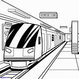 Subway Realistic Amtrak Getcolorings Passenger Underground 101coloring Koopalings Trains Surfers sketch template