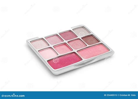 makeup palette stock image image  pink rouge palette