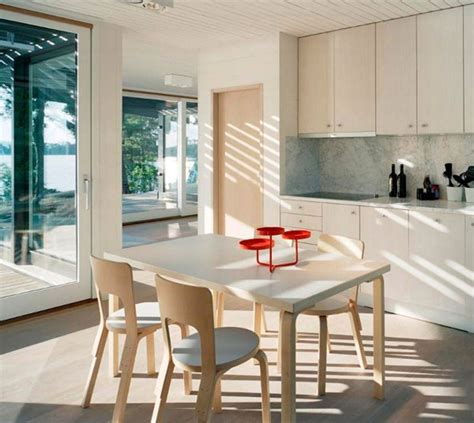 minimalist modern kitchen tables  small spaces