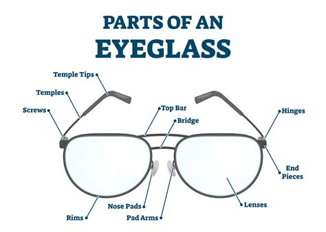 parts  eyeglasses anatomy  eyeglasses vision direct