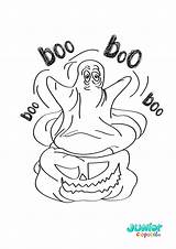 Fantoma Planse Dovleac Halloween Colorat Copilul sketch template