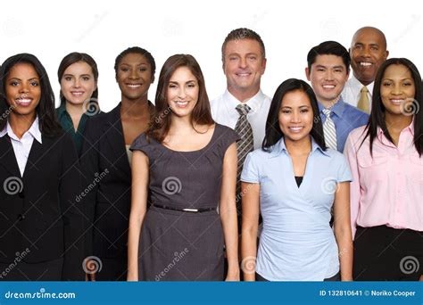 diverse group  business people stock image image  suit success