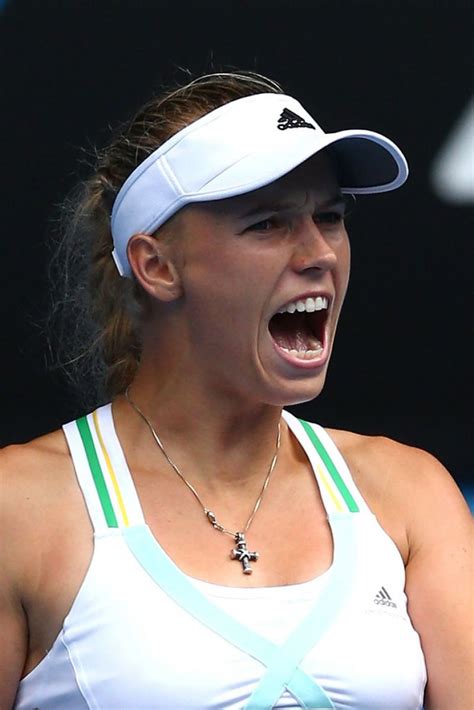 Caroline Wozniacki Australian Open January 18 2014