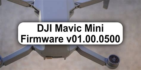dji mavic mini firmware adds manual exposure  video