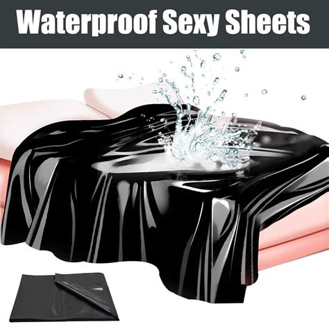 Sex 210 210cm Pvc Bed Sheet For Wet Games King Size Waterproof Bedding