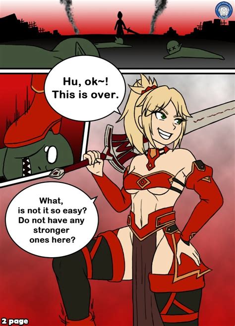 [fate Comic] Mordred And Goblins [all Page] By Dbwjdals427 Hentai Foundry