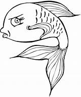 Fish Coloring Ray Printable Pages Color Girl Animals Fishes Getcolorings Tetra Empty Bowl Drawings sketch template