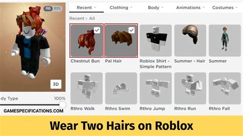 wear  hairs  roblox game specifications