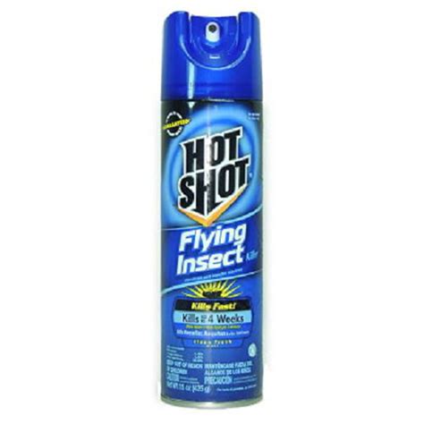 product  hot shot flying insect killer clean fresh scent count