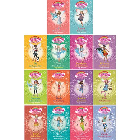 rainbow magic  book collection daisy meadows  years