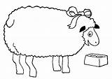 Sheep Coloring Pages Coloringpages1001 sketch template