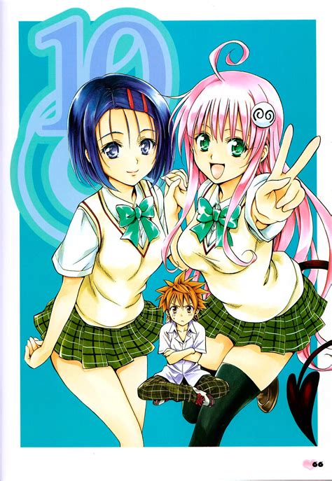 to love ru to love ru love color manga vol 10 minitokyo