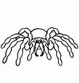 Spider Coloring Cartoon Pages Spiders Printable Drawing Halloween Colorings Categories Supercoloring sketch template