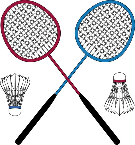 graphic badminton badminton racket royalty  vector graphic pixabay