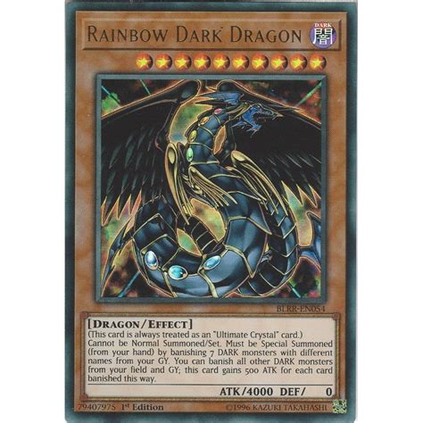 Yu Gi Oh Trading Card Game Yu Gi Oh Rainbow Dark Dragon