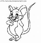 Coloring Mouse Pages Book Kids Print sketch template