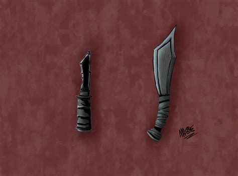 artstation hand weapon concepts