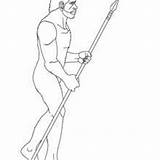 Homo Erectus Sapiens Prehistoria Habilis Humana Hellokids Prehistoric Hábitat Spear sketch template
