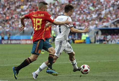 Fifa World Cup 2018 Spain Vs Russia Round Of 16 In Pics