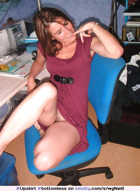 Bottomless Amateur Pussy Chair Dress