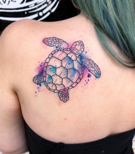tribal sea turtle tattoo watercolor insolacao wallpaper