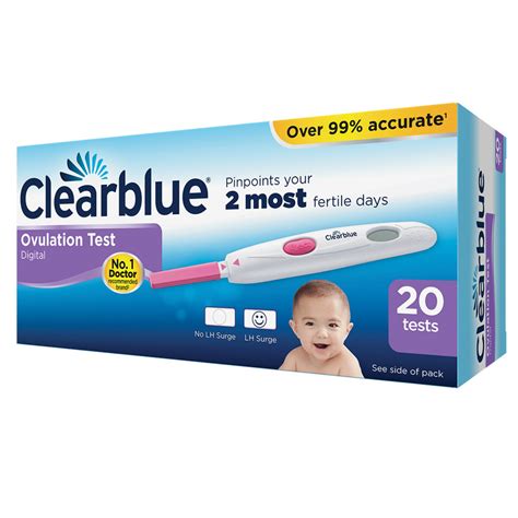 clearblue digital ovulation test sticks fertility kit tests
