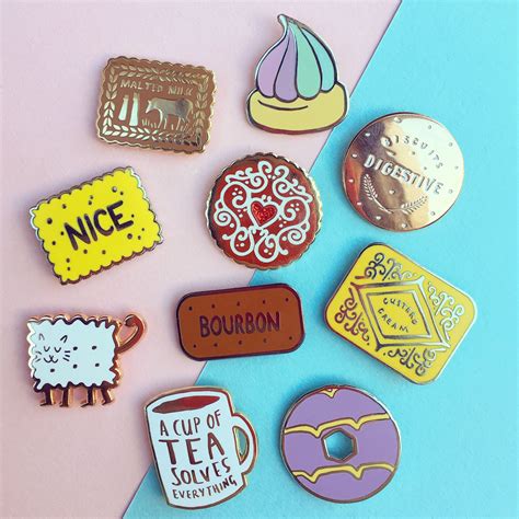 biscuit pin collection by nikki mcwilliams wear your