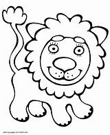 Coloring Preschool Pages Colouring Sheets Lion Printable Toddlers Preschoolers Animal Animals Gif Choose Board sketch template