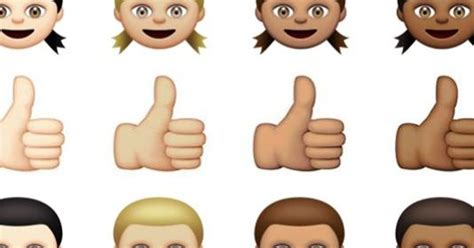 Thumbs Up Racially Diverse Emojis Have Finally Arrived