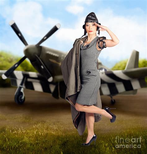 wwii air force pin up