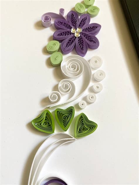 customized quilled letter single alphabet quilling etsy