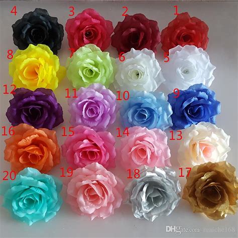 2020 wholesale simulation roses silk flower decorative flowers wedding
