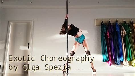 Exotic Pole Dance Choreography Tutorial Beginners Intermediate Youtube