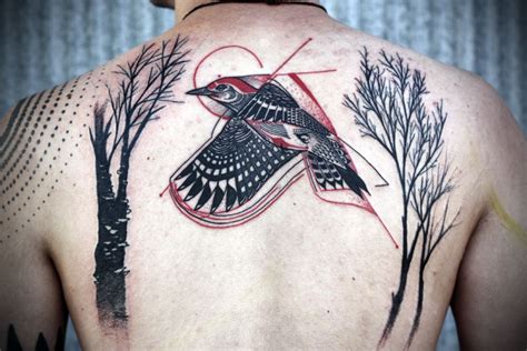 woodpecker david hale tattoo david hale bird tattoos for women