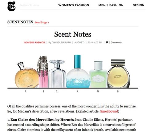 scent notes perfume  perfume fragrance