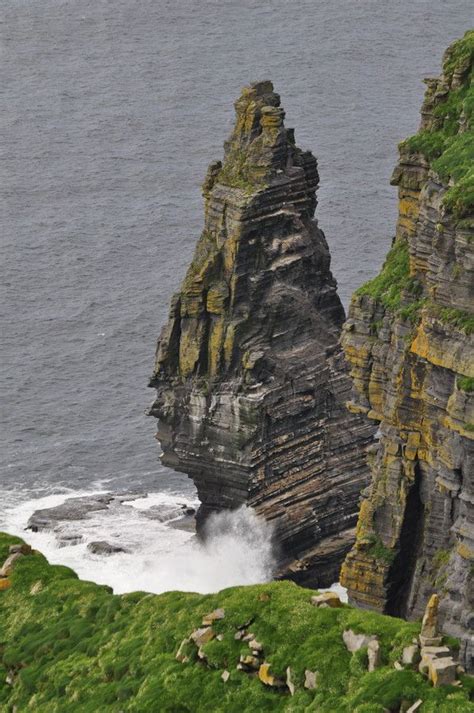 rock pillar in ireland breathtaking places vacation