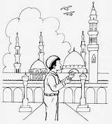 Coloring Islam Pages Colouring Printable Kaaba Kaynak Fr Google Islamic Ramadan sketch template