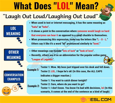 lol meaning    term lol   stand  esl