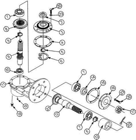 bush hog gearbox diagram