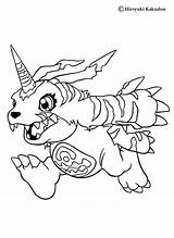 Digimon Pages Color Coloring Popular sketch template