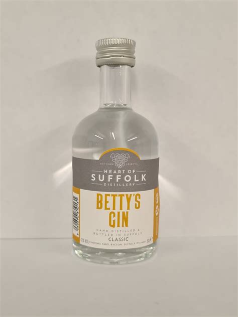 Betty’s Gin Heart Of Suffolk Distillery