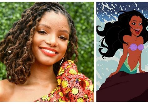 fans celebrate halle bailey s little mermaid role which