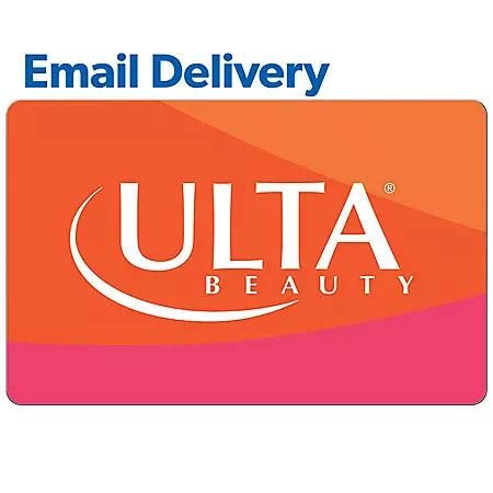 ulta cosmetics  egift card email delivery sams club