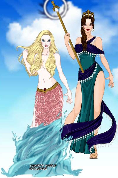 Aphrodite And Hera ~ By Saralynarati