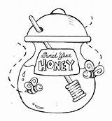 Honey Getdrawings sketch template