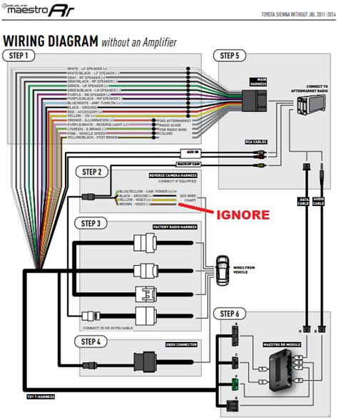 toyota sienna radio wiring diagram
