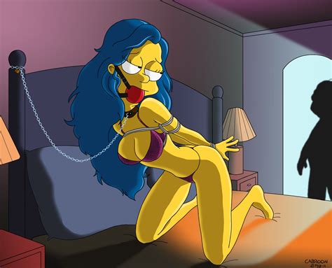 marge simpson tied up