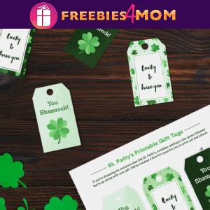 expired  printable tags st patricks day gift tags freebies