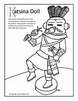 Coloring Pages Navajo Kachina Doll Tombstone Hopi Designs Template Printable Print Getcolorings Color Sheets Flag Getdrawings Library Clipart Arizona sketch template